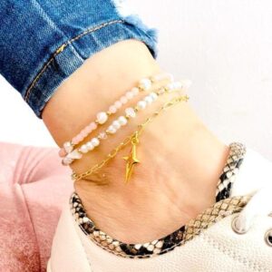 Set Tobillera Rose