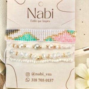 Set Pulseras Montañas