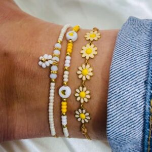 tobillera doble plana y mariposa atoi12