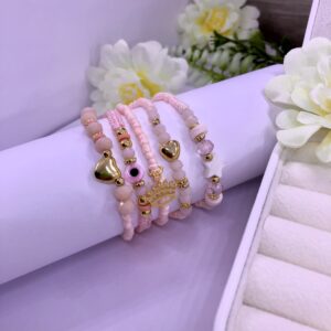 Pulsera Tejida Rose