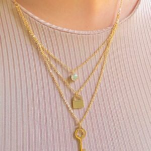 Set Cupido: Collar con topos