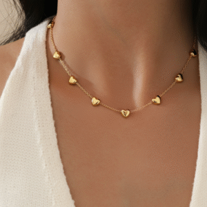 choker corazones